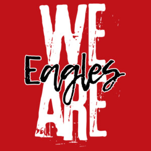 We Are Eagles – Black & White 04-305 - Youth Cooling Performance Short Sleeve Tee Design