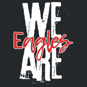 We Are Eagles – Red Accent 04-306 - Youth Heavy Blend Crewneck Sweatshirt Design