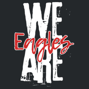 We Are Eagles – Red Accent 04-306 - Adult Softstyle ® T Shirt Design