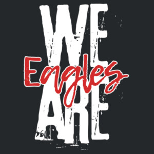 We Are Eagles – Red Accent 04-306 - Youth Heavy Cotton 100% Cotton T Shirt Design