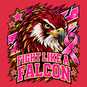 Fight Like a Falcon 70-114 - Youth Heavy Cotton 100% Cotton T Shirt Design