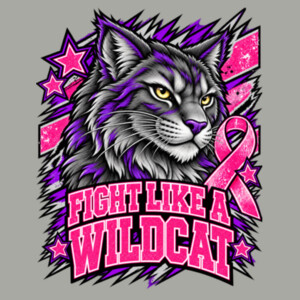 Fight Like a Wildcat 70-116 - Adult Softstyle ® T Shirt Design