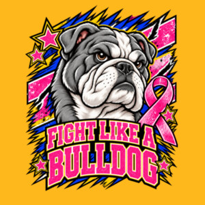 Fight Like a Bulldog 70-117 - Adult Softstyle ® T Shirt Design