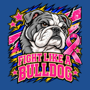 Fight Like a Bulldog 70-117 - Youth Heavy Cotton 100% Cotton T Shirt Design