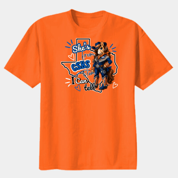 She's From CSBS-05A-105 - Youth Heavy Cotton 100% Cotton T Shirt Thumbnail
