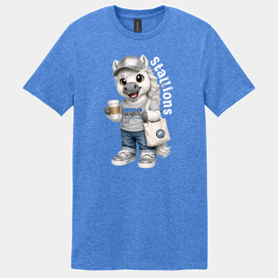 Sheridan Stallions-07A-002-Adult- - Softstyle ® T Shirt Thumbnail