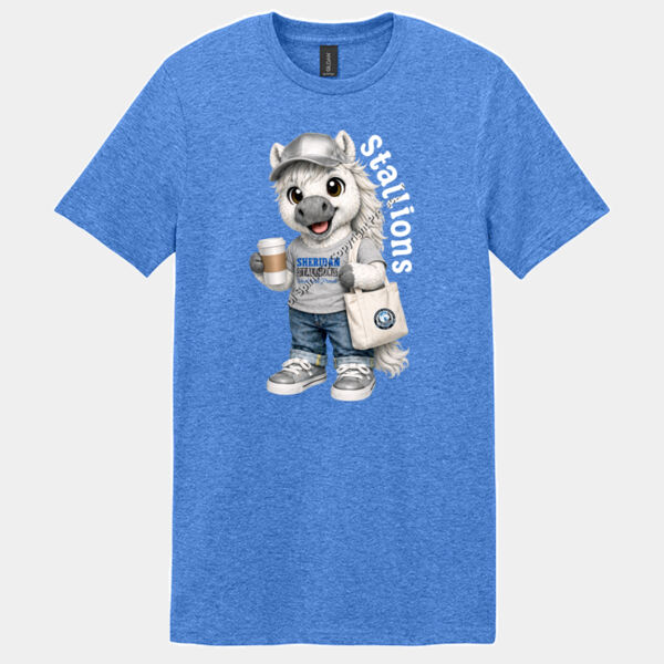 Sheridan Stallions-07A-002-Adult- - Softstyle ® T Shirt Thumbnail