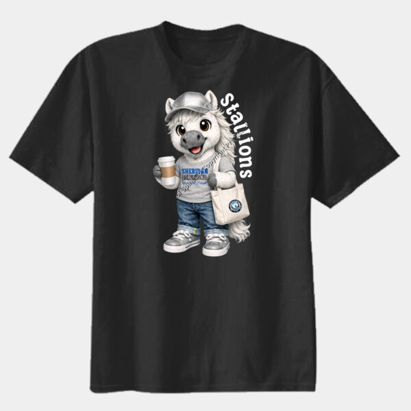 Sheridan Stallions-07A-002- - Youth Heavy Cotton 100% Cotton T Shirt Thumbnail