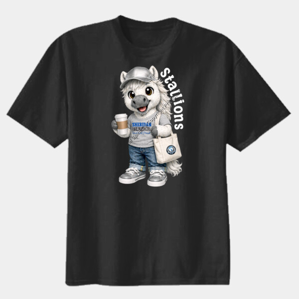 Sheridan Stallions-07A-002- - Youth Heavy Cotton 100% Cotton T Shirt Thumbnail