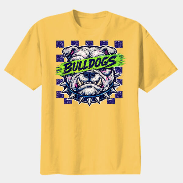 Bulldogs Retro T20-007 - Youth Heavy Cotton 100% Cotton T Shirt Thumbnail