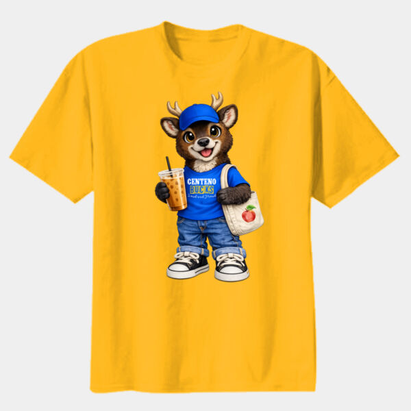 Buck Mascot 05A-500 - Youth Heavy Cotton 100% Cotton T Shirt Thumbnail
