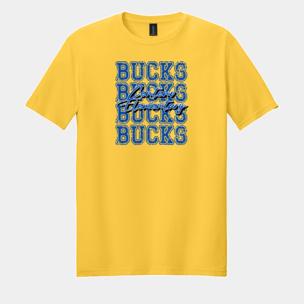 Bucks 4X 05A-504 - Adult Softstyle ® T Shirt Thumbnail