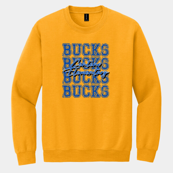 Bucks 4X 05A-504 - Heavy Blend Crewneck Sweatshirt Thumbnail