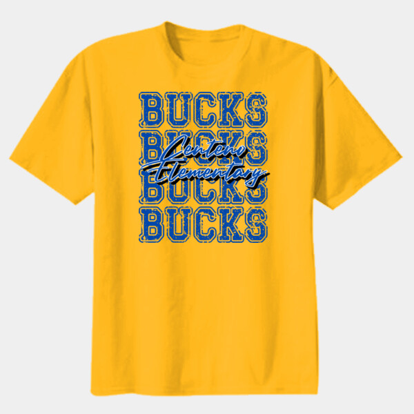 Bucks 4X 05A-504 - Youth Heavy Cotton 100% Cotton T Shirt Thumbnail