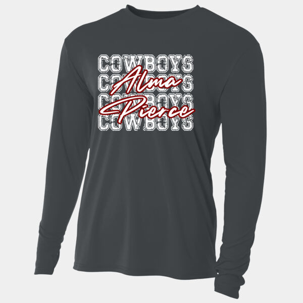Cowboys Alma Pierce 02-002 - Adult Cooling Performance Long Sleeve Tee Thumbnail