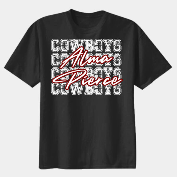 Cowboys Alma Pierce 02-002 - Youth Heavy Cotton 100% Cotton T Shirt Thumbnail