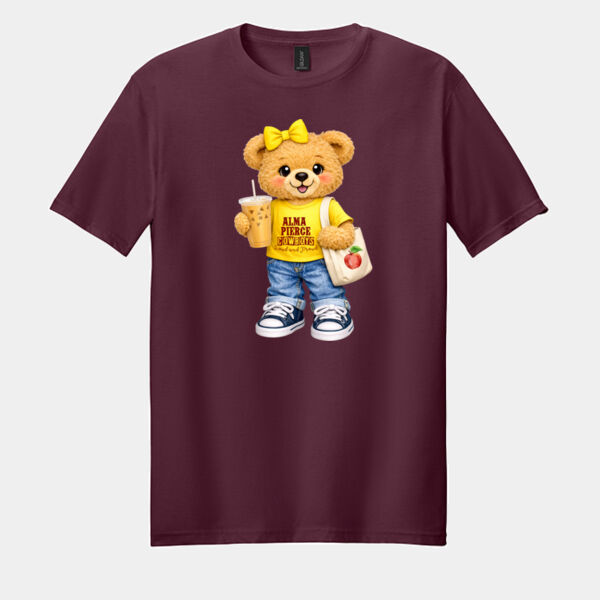 Alma Pierce Bear 02-007 - Adult Softstyle ® T Shirt Thumbnail