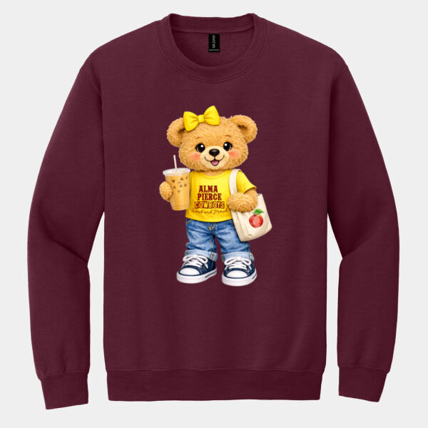 Alma Pierce Bear 02-007 - Heavy Blend Crewneck Sweatshirt Thumbnail