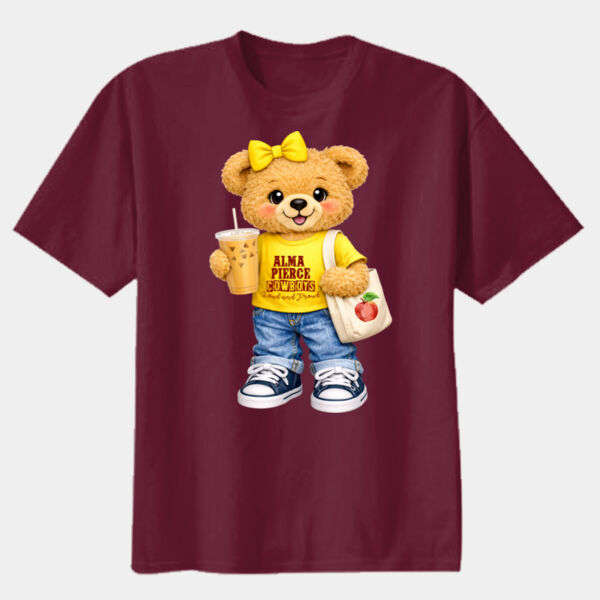 Alma Pierce Bear 02-007 - Youth Heavy Cotton 100% Cotton T Shirt Thumbnail
