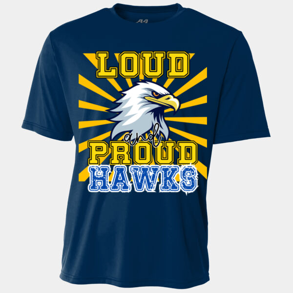 Loud & Proud Hawks - Youth Cooling Performance Short Sleeve Tee Thumbnail