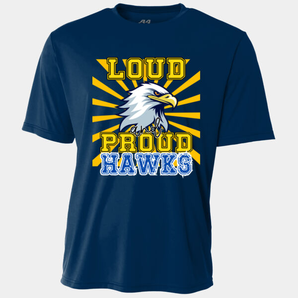 Loud & Proud Hawks - Adult Cooling Performance Short Sleeve Tee Thumbnail