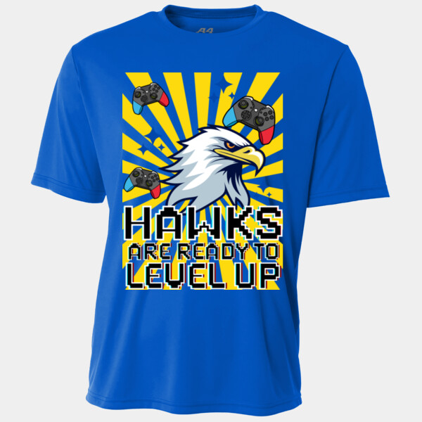 Level up Hawks 02-302 - Youth Cooling Performance Short Sleeve Tee Thumbnail