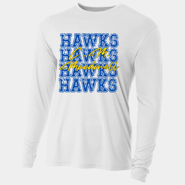 Hawks 4X 02-303 - Adult Cooling Performance Long Sleeve Tee Thumbnail