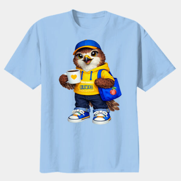 Hawk Mascot 02-304 - Youth Heavy Cotton 100% Cotton T Shirt Thumbnail