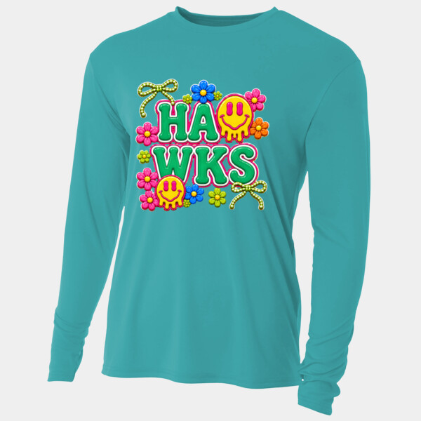 Hawks Groovy 02-307 - Adult Cooling Performance Long Sleeve Tee Thumbnail