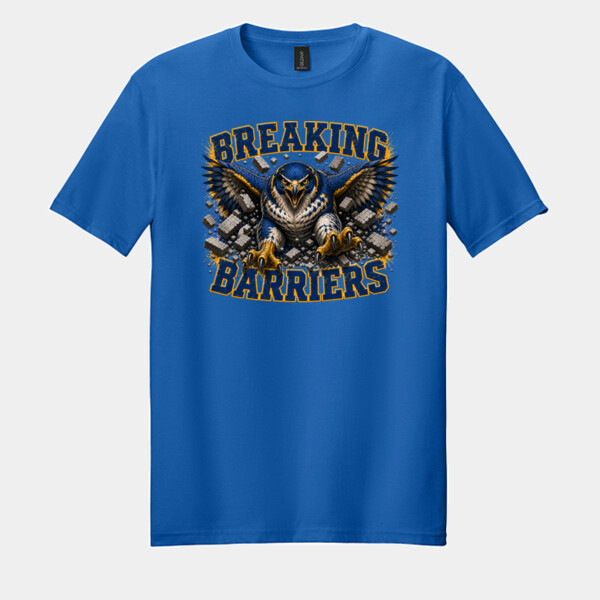 Breaking Barriers Hawks 02-309 - Adult Softstyle ® T Shirt Thumbnail