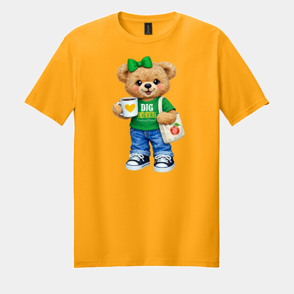 DJG Bear 02-500 - Adult Softstyle ® T Shirt Thumbnail