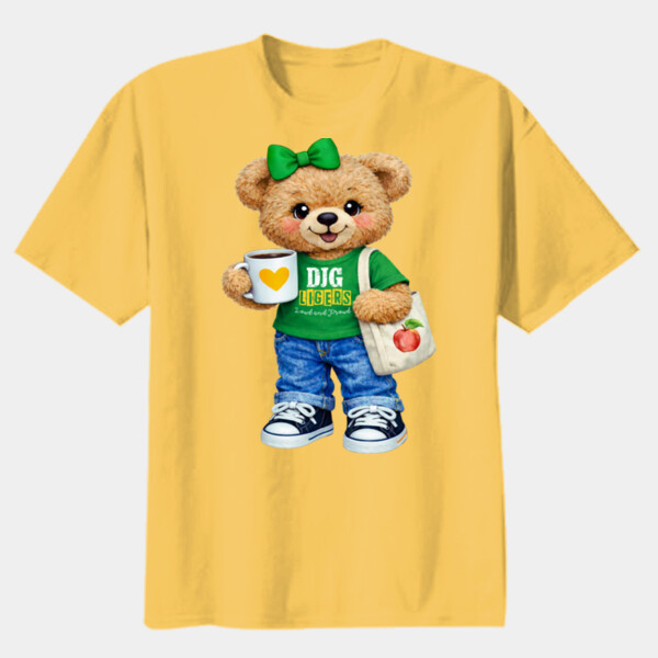 DJG Bear 02-500 - Youth Heavy Cotton 100% Cotton T Shirt Thumbnail