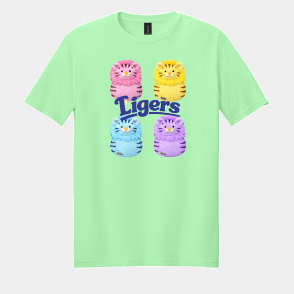 Liger Peeps 02-501 - Adult Softstyle ® T Shirt Thumbnail