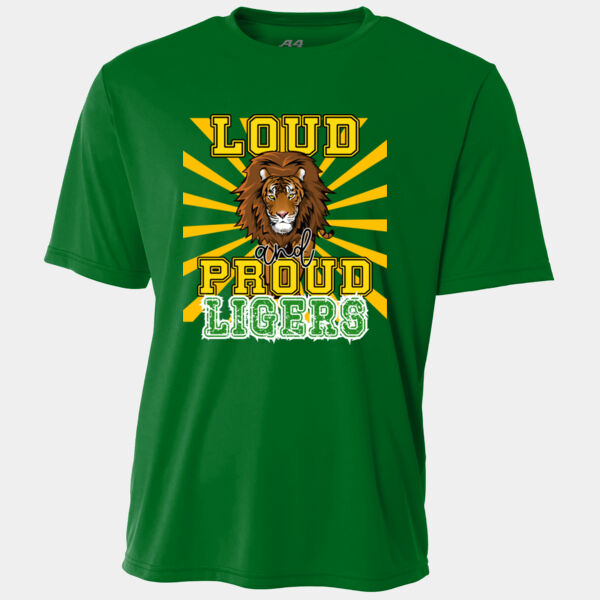 Loud & Proud Ligers  - Adult Cooling Performance Short Sleeve Tee Thumbnail