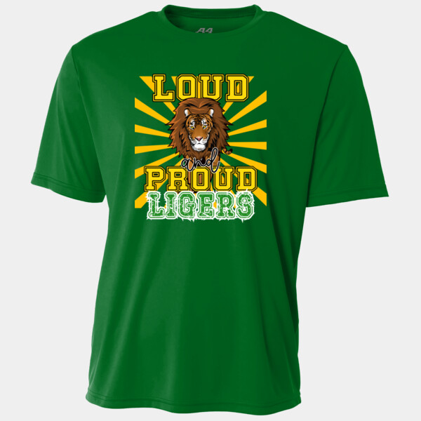 Loud & Proud Ligers  - Adult Cooling Performance Short Sleeve Tee Thumbnail