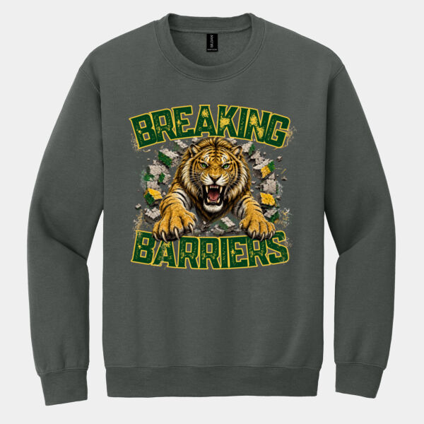 Breaking Barriers Ligers - Heavy Blend Crewneck Sweatshirt Thumbnail