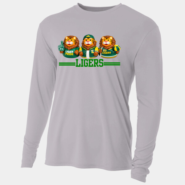 Ligers Plastic Ducks 02-511 - Adult Cooling Performance Long Sleeve Tee Thumbnail