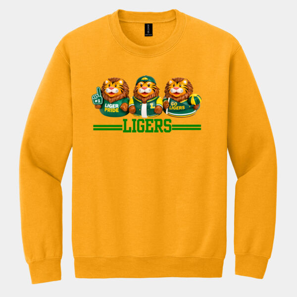 Ligers Plastic Ducks 02-511 - Heavy Blend Crewneck Sweatshirt Thumbnail