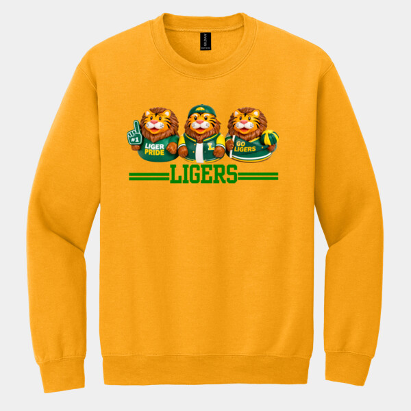 Ligers Plastic Ducks 02-511 - Heavy Blend Crewneck Sweatshirt Thumbnail