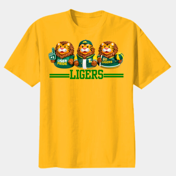 Ligers Plastic Ducks 02-511 - Youth Heavy Cotton 100% Cotton T Shirt Thumbnail