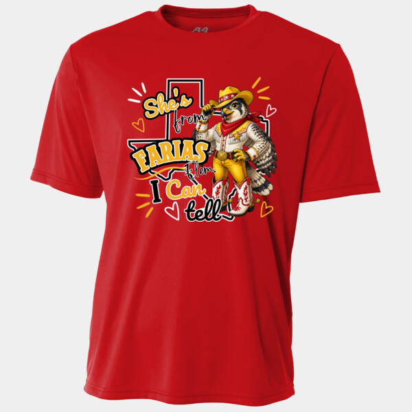She's From Farias 02-606 - Adult Cooling Performance Short Sleeve Tee Thumbnail