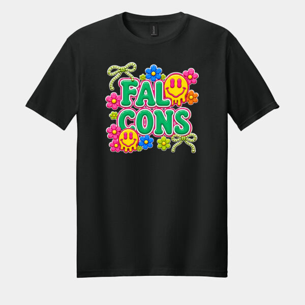 Falcons Groovy 20-401 - Adult Softstyle ® T Shirt Thumbnail