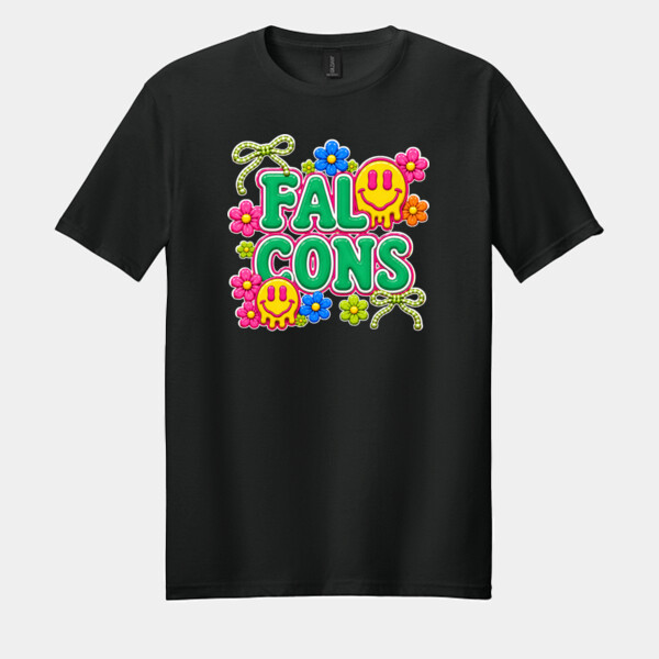 Falcons Groovy 20-401 - Adult Softstyle ® T Shirt Thumbnail