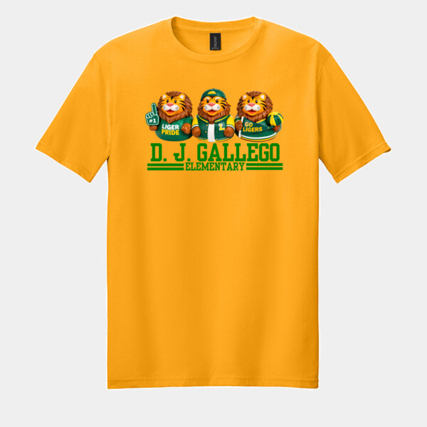 DJG Plastic Ducks 02-512 - Adult Softstyle ® T Shirt Thumbnail