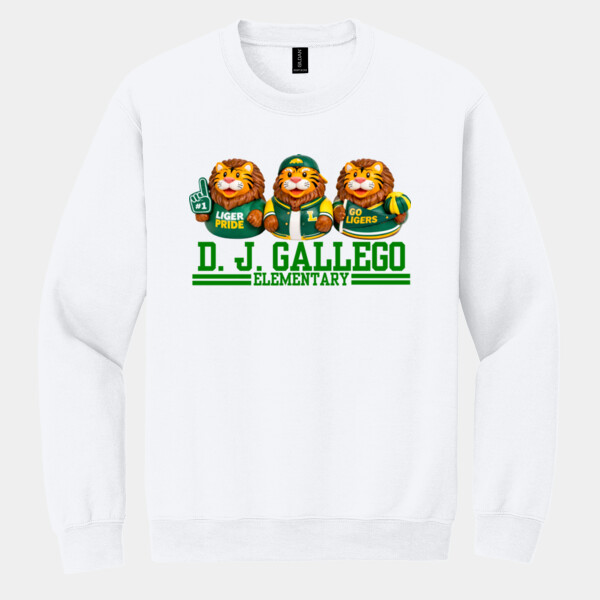 DJG Plastic Ducks 02-512 - Heavy Blend Crewneck Sweatshirt Thumbnail