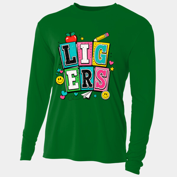 Ligers Retro 02-515 - Adult Cooling Performance Long Sleeve Tee Thumbnail