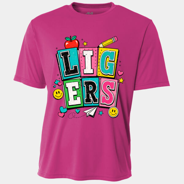Ligers Retro 02-515 - Adult Cooling Performance Short Sleeve Tee Thumbnail