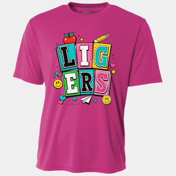 Ligers Retro 02-515 - Adult Cooling Performance Short Sleeve Tee Thumbnail