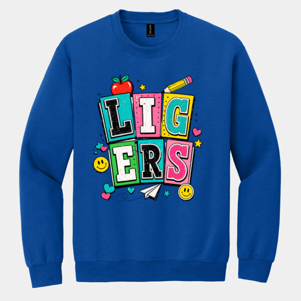 Ligers Retro 02-515 - Heavy Blend Crewneck Sweatshirt Thumbnail