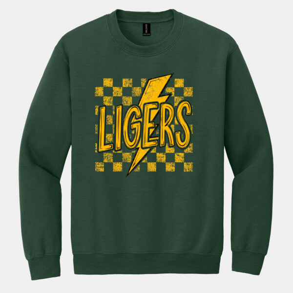 Ligers Thunderbolt 02-516 - Heavy Blend Crewneck Sweatshirt Thumbnail